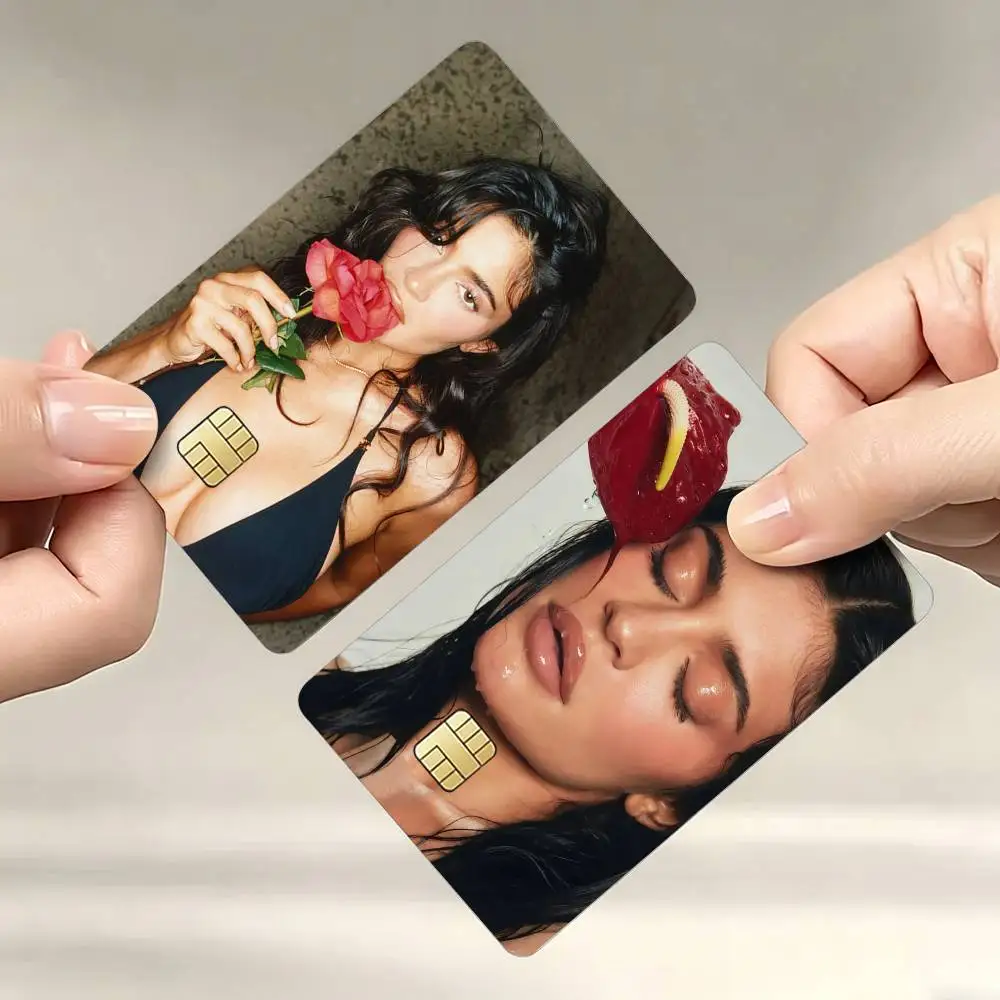 

K-Kylie J-Jenner Sticker Decoration Creative Bank Card Bus Metro Waterproof Sticker