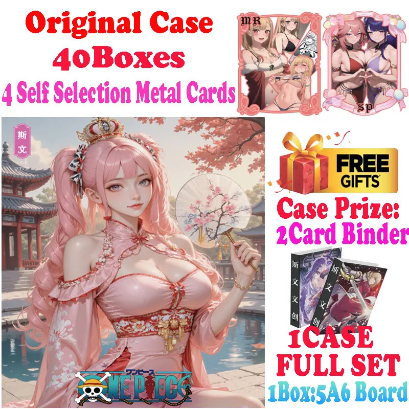 

2025 Lastest Wholesale Siwen Culture A6 Size Waifu Collection Nude Colored Paper Boa Nami Robin Doujin Toys Trading Gift