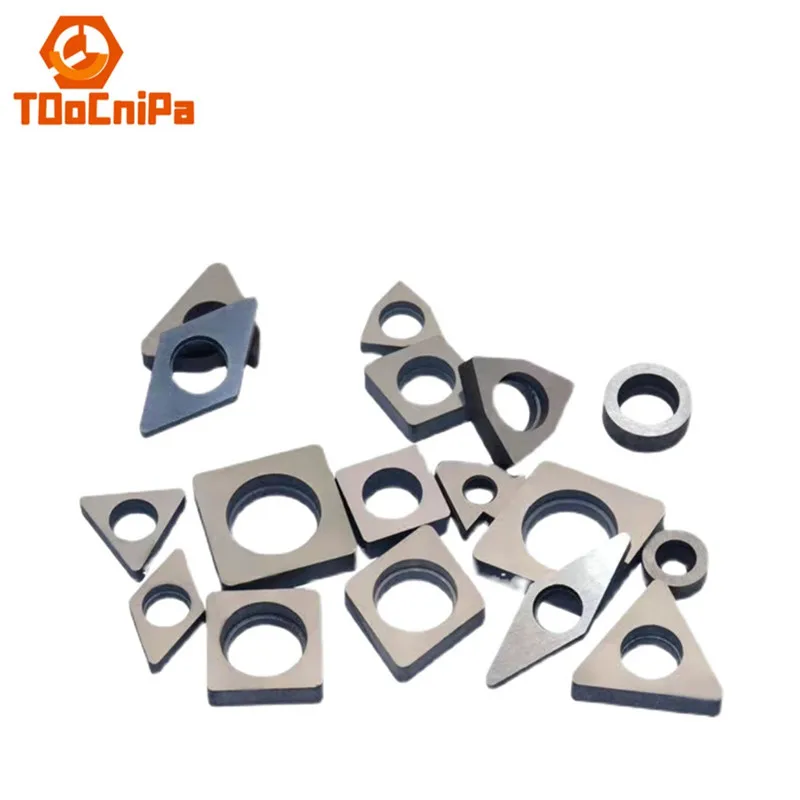 CNC alloy tool pad MW0804 peach type MC1204 diamond shape MT1603 triangular external circle threaded turning tool spacer