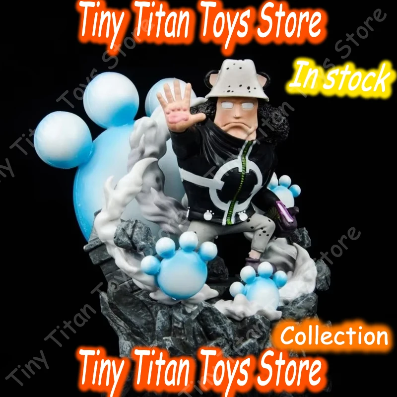 One Piece GK Figur Bartholomew Bear Shichibukai Tyrant Bear Anime PVC-Modellbausatz Statue Sammlerstück Desktop-Dekoration Anime Kinder Fans Geschenk