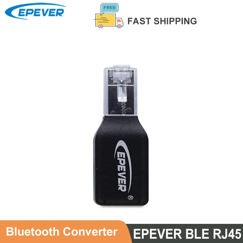 EPever Bluetooth-Compatible RS485 Adapter For EPever Solar Charger Controller And Communication Via Mobile Phone APP BLE RJ45 A