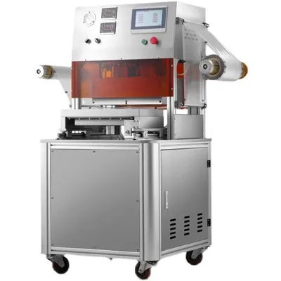 Fully Automatic Modified Atmosphere Packaging Machine, Fresh Box Sealing Machine, Vacuum Pumping And Nitrogen Filling Machine