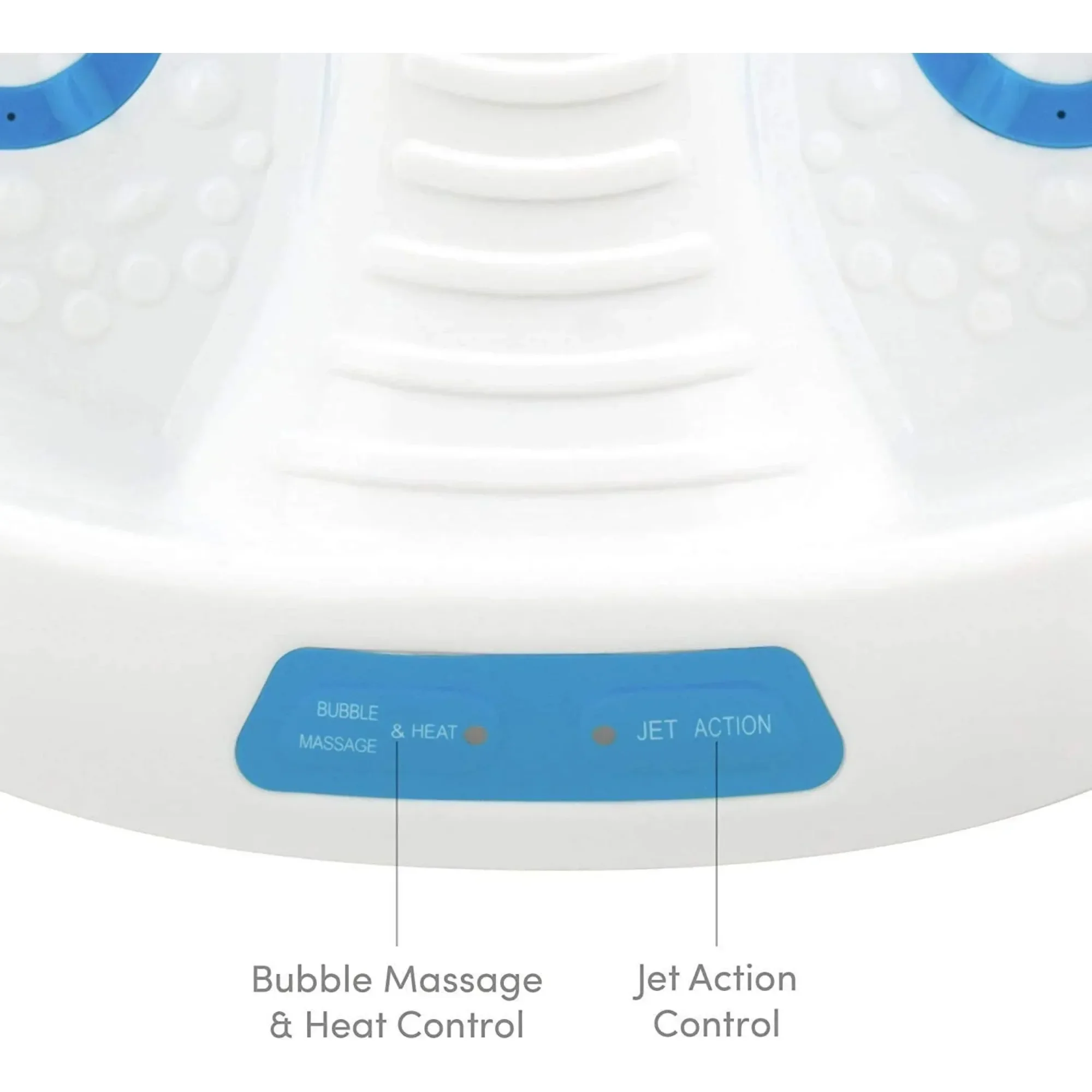 Pedicure Heated Foot Spa Bubble Foot Massager,Ultra-quiet technology