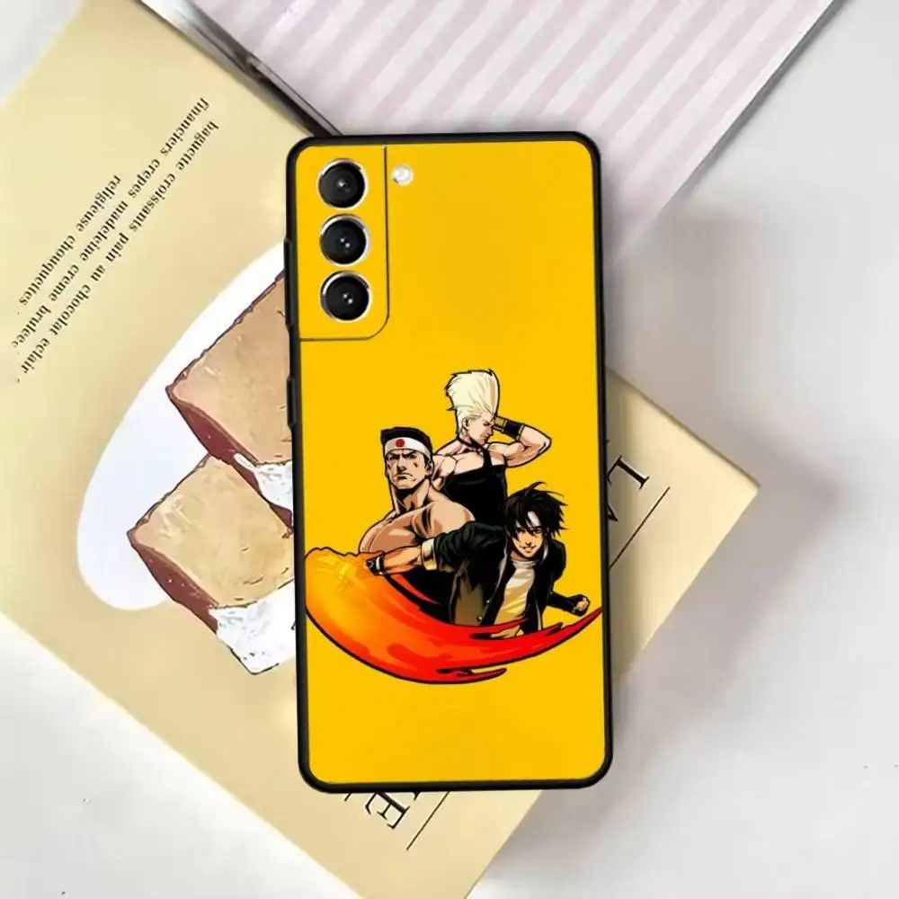 Funda de teléfono Game S-Street-F-FighterS para Samsung GalaxyA13,21s,22,31,32,52,53,71,72,73, funda negra suave