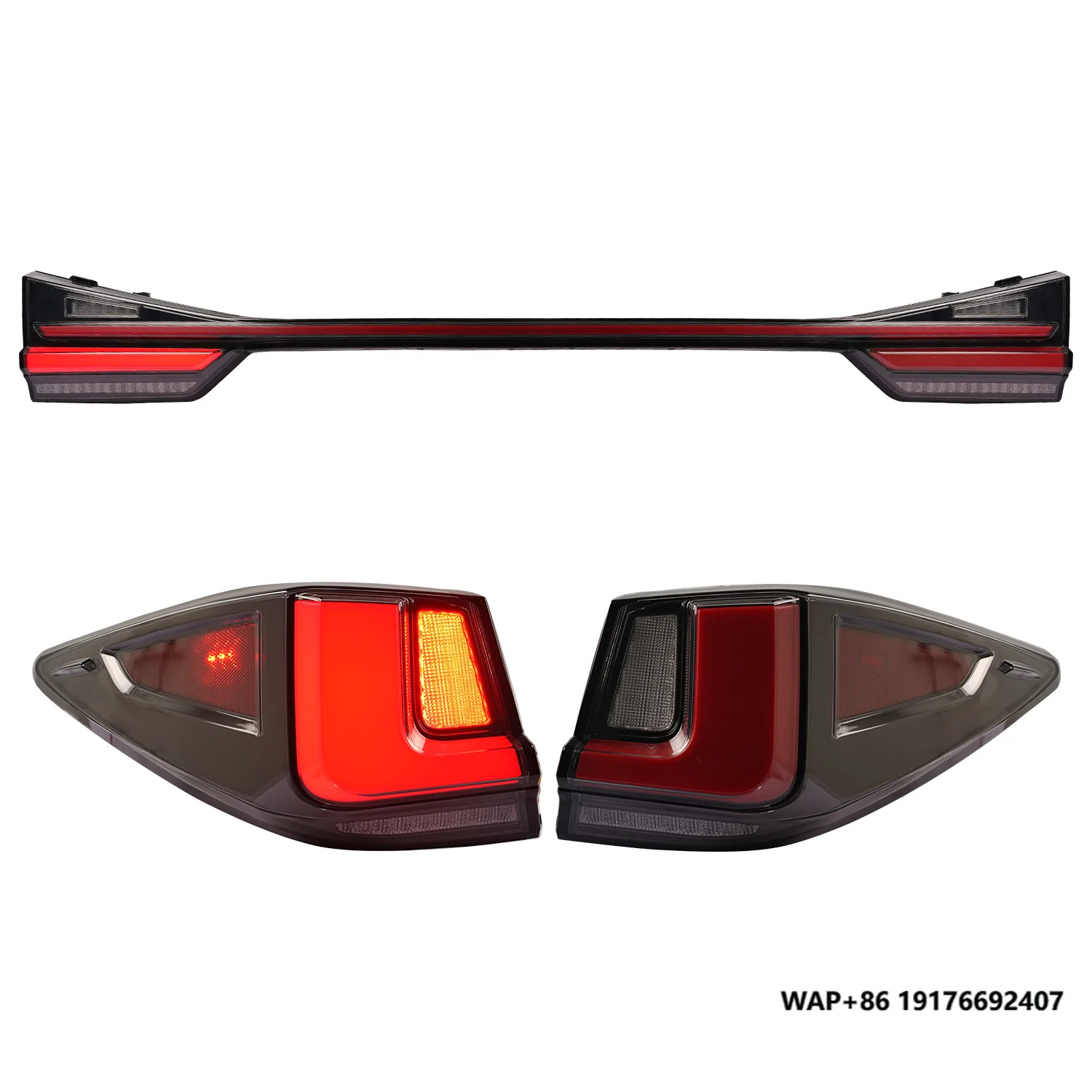

Archaic Factory Price Taillights for Lexus RX 2016-2022 RX300 350 RX450H LED Dynamic Running Turn Signal Back Lamp Plug and Play