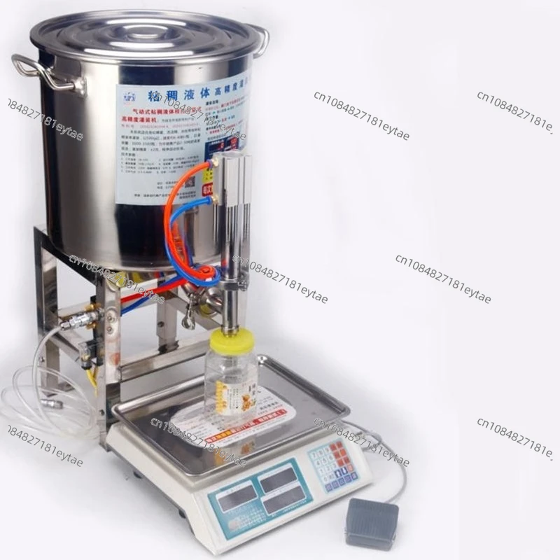 Automatic Liquid Filling Machine 304 Stainless Steel Honey Yogurt Filling Equipment for Food Beverage Industry