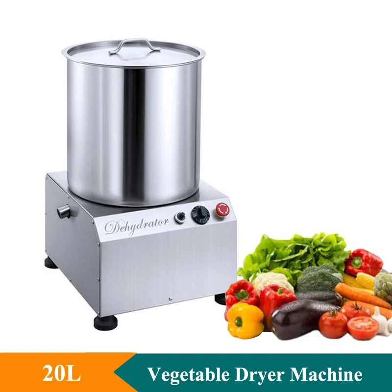 

Vegetable And Fruit Removing Water Machine 20L Large Capacity Food Dehydrator Machine Electric Salade Dryer Machine