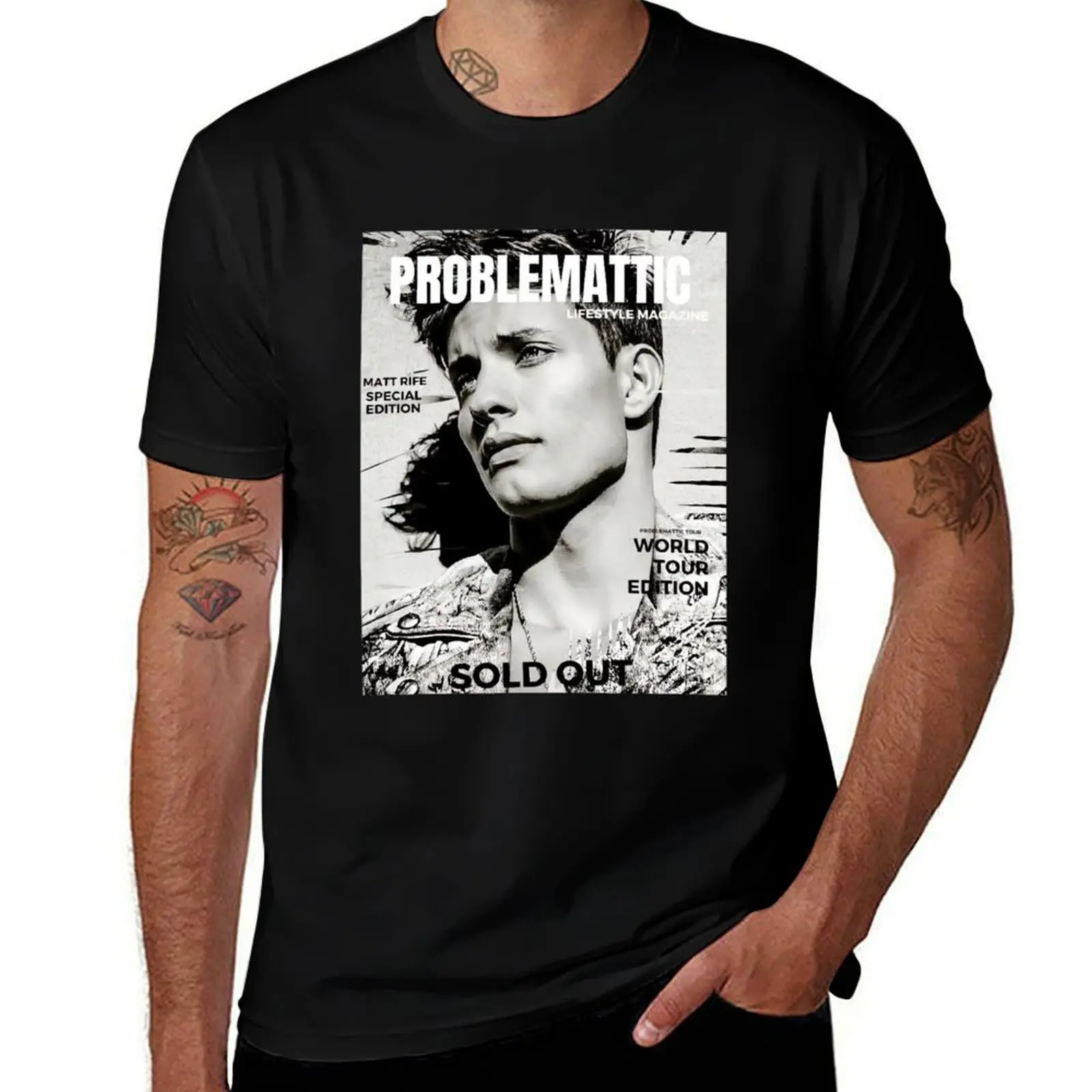 

Problemattic Matt Rife T-Shirt t shirt man designer man t shirt heavy cotton man t shirt cotton high quality T-shirt