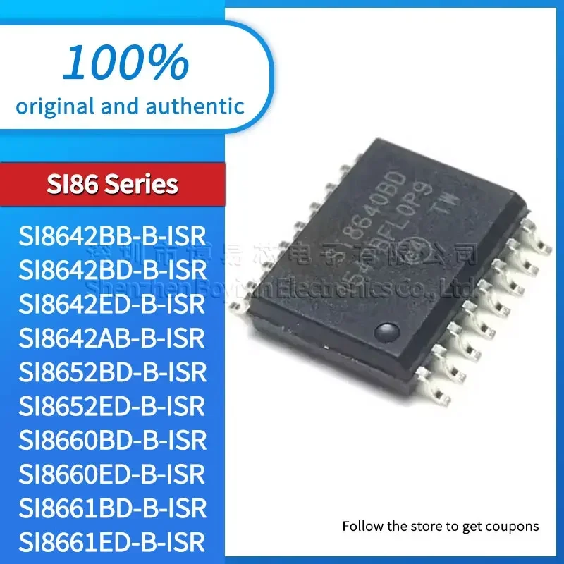 Original genuine SI8661ED SI8660ED SI8660BD SI8652ED SI8652BD SI8642AB SI8642ED SI8642BD SI8642BB SI8661BD-B-ISR