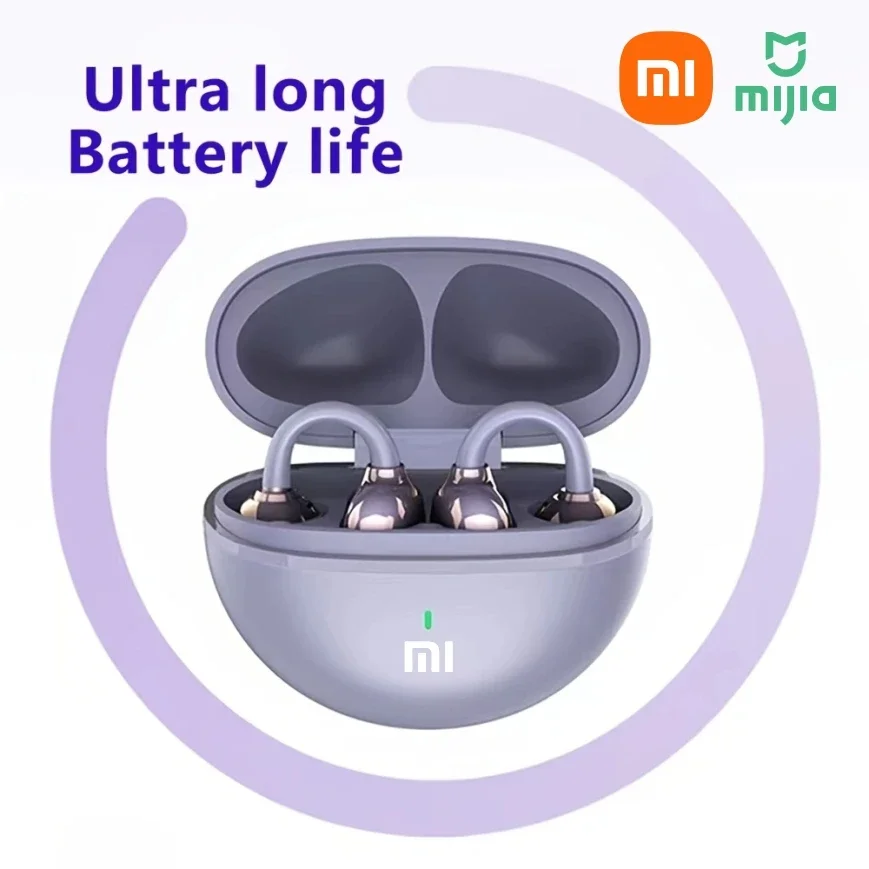 Earphone Nirkabel Xiaomi G126 dengan Konduksi Tulang Kualitas Suara Ketepatan Tinggi Baterai Tahan Lama Earphone Bluetooth Nirkabel