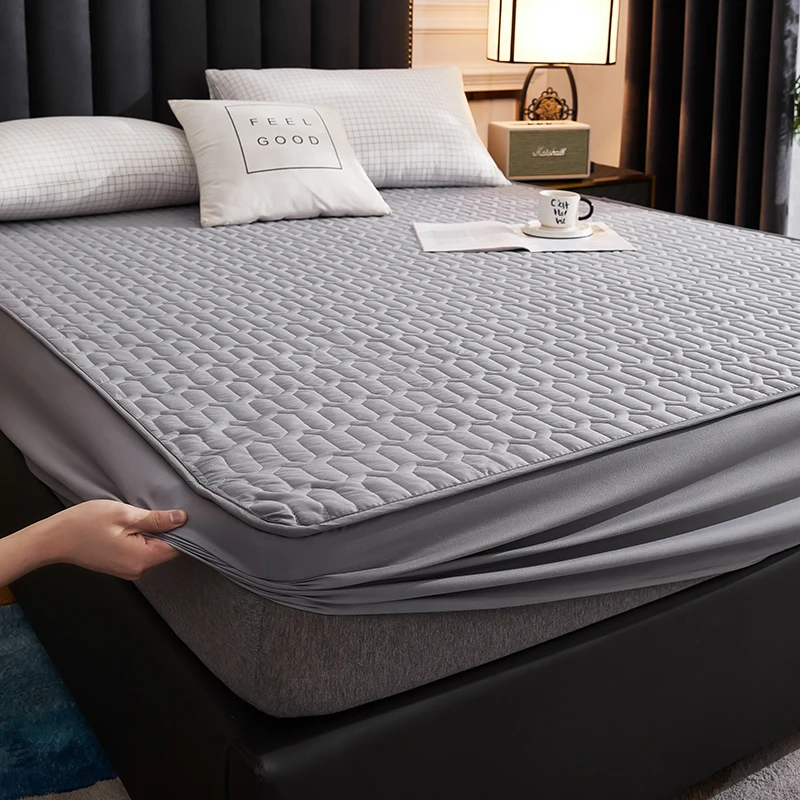 

Хлопковая водонепроницаемая простыня, утолщенный чехол для изоляции мочи, защитный чехол для матраса с хлопковым пылезащитным чехлом
