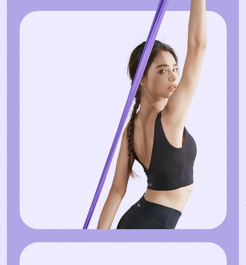 (2 Stück) Li-Ning Damen Yoga Widerstandsband Krafttraining Schulteröffnung Rückendehnung Spannseil AQTU403 AQTU405 – Detail 27