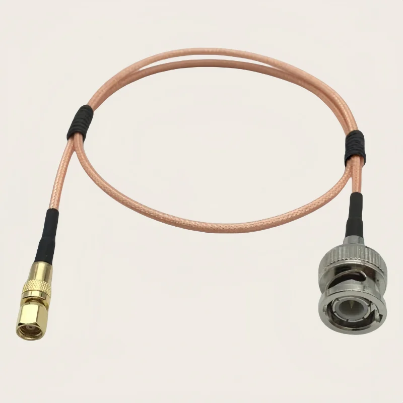 SMC Female to BNC Male female adapter 50 ohm Low Loss Pigtail Jumper RG316 Cable