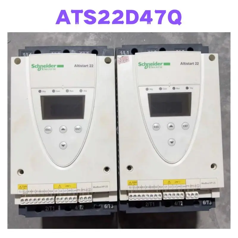 Second-hand ATS22D47Q Soft Starter Tested OK