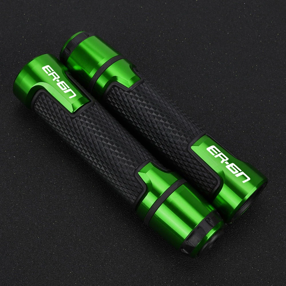 

For Kawasaki ER6N ER-6N ER 6N 2009-2016 2015 2014 2013 Motorcycle 7/8" 22MM Non Slip Handlebar Grip Throttle CNC Hand Bar Grip
