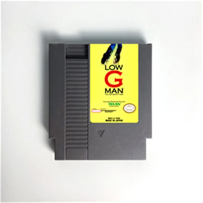 Low G Man - The Low Gravity Man Cartridge for 72 PINS Game Console