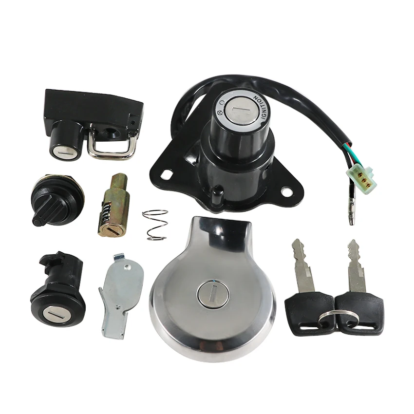 

Motorcycle Ignition Key Switch Fuel Gas Cap Seat Lock Kit For Yamaha XV125 VIRAGO 125 1997-2000 XV250 250 1988 1989 1990-2013