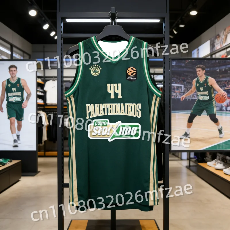 Camiseta de Baloncesto del Panathinaikos de Atenas 2026, para Adultos, Hombres, Edición Especial para Fanáticos, Ideal para Surf y Playa