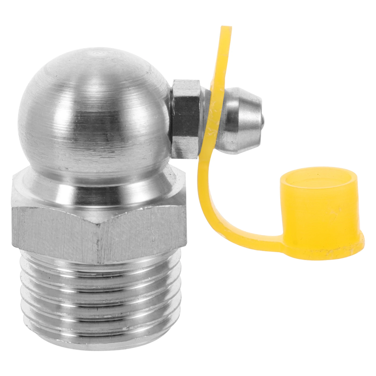 

Stainless Steel Nozzle Durable Oil Injection Tool Mechanical Grease Fitting Replacement Angled Straight Nozzle Lubrication