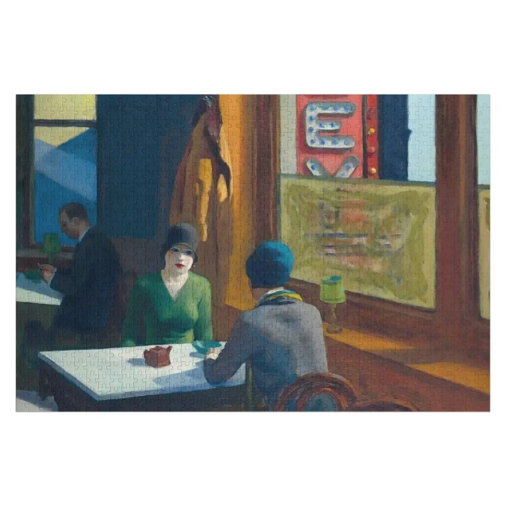 Edward Hopper Jigsaw Puzzle pour enfants, Jeu personnalisé, Cadeaux de Noël