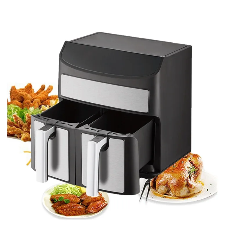 

Air Fryer Household Smoke Free French Fries Machine Bake Sweet Potato Automatic Multi-functional Cooking Machine 6L