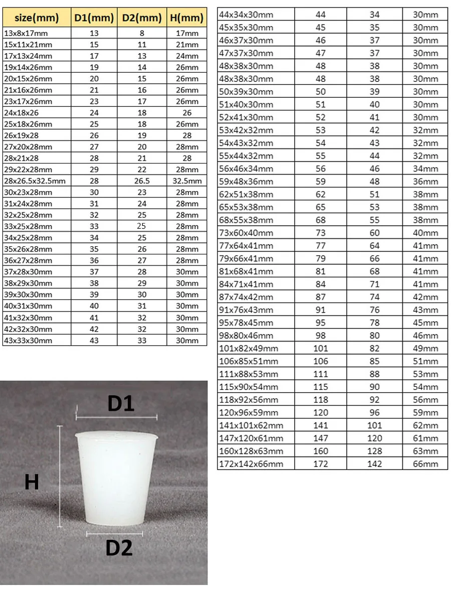 1Pc White Silicone Fermenter Cover Solid Plug Stoppers Water Stopper Airlock Valve Brew Wine Rubber Fermenting Lid Supplies