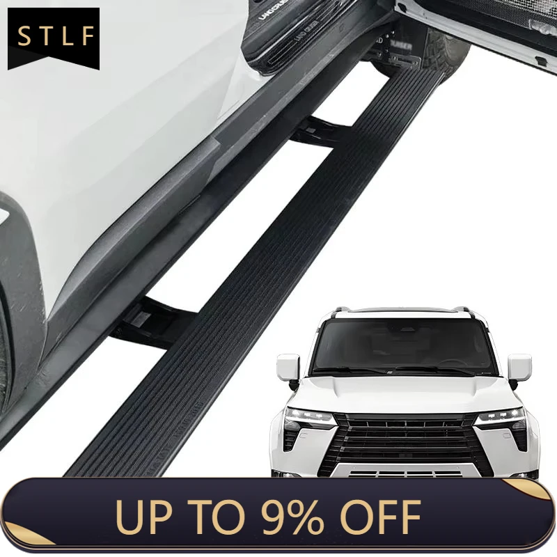 

Electric Running Boards Retractable Automatic Power Side Step for GX 550 2024+ with Carry Bag