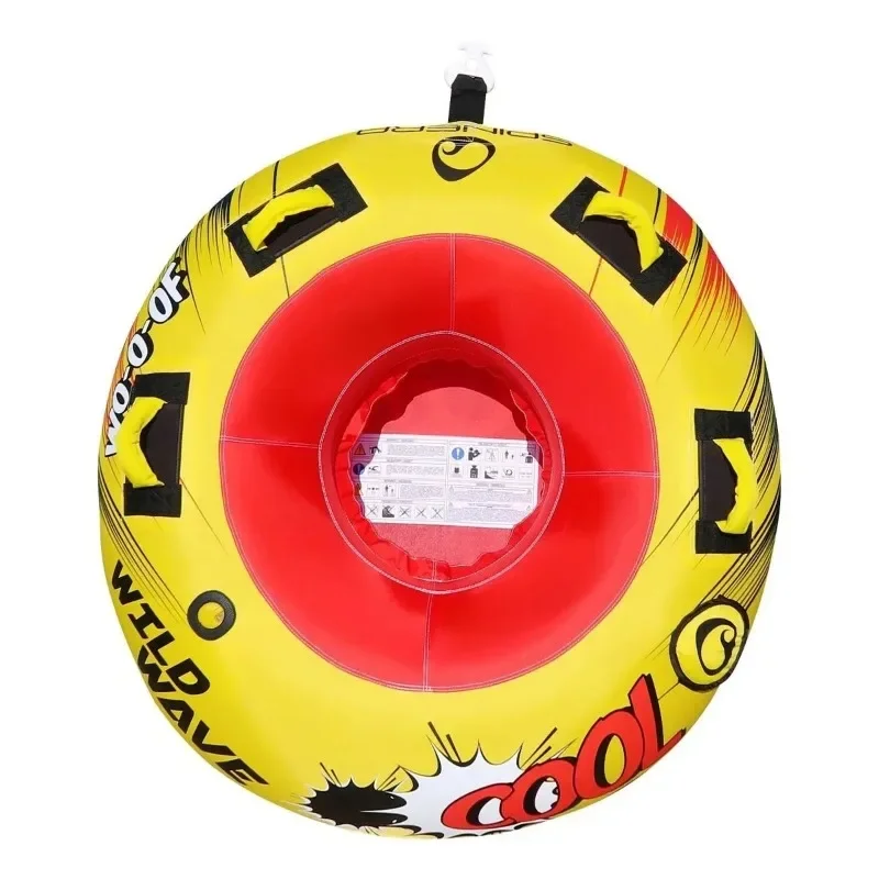 Single snow water drag ring Standard version Thickened PVC inflatable drag swimming ring Ski ring