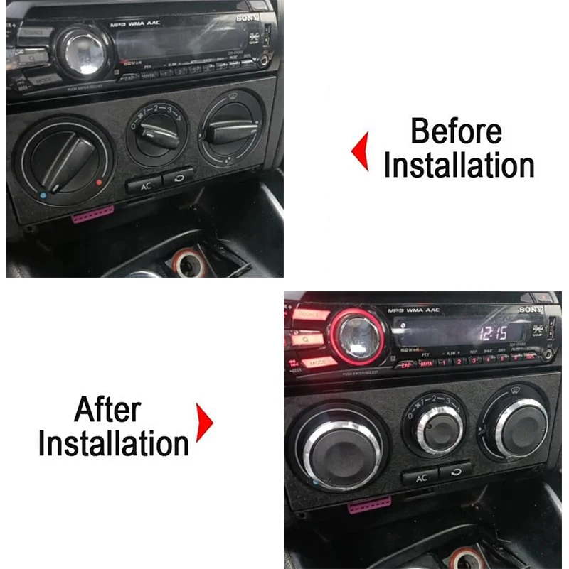 New Air Conditioning Knob AC Knob Heat Control Button for Volkswagen VW Passat B5 GOLF 4 MK4 Bora JETTA A4 MK4 Auto Accessories