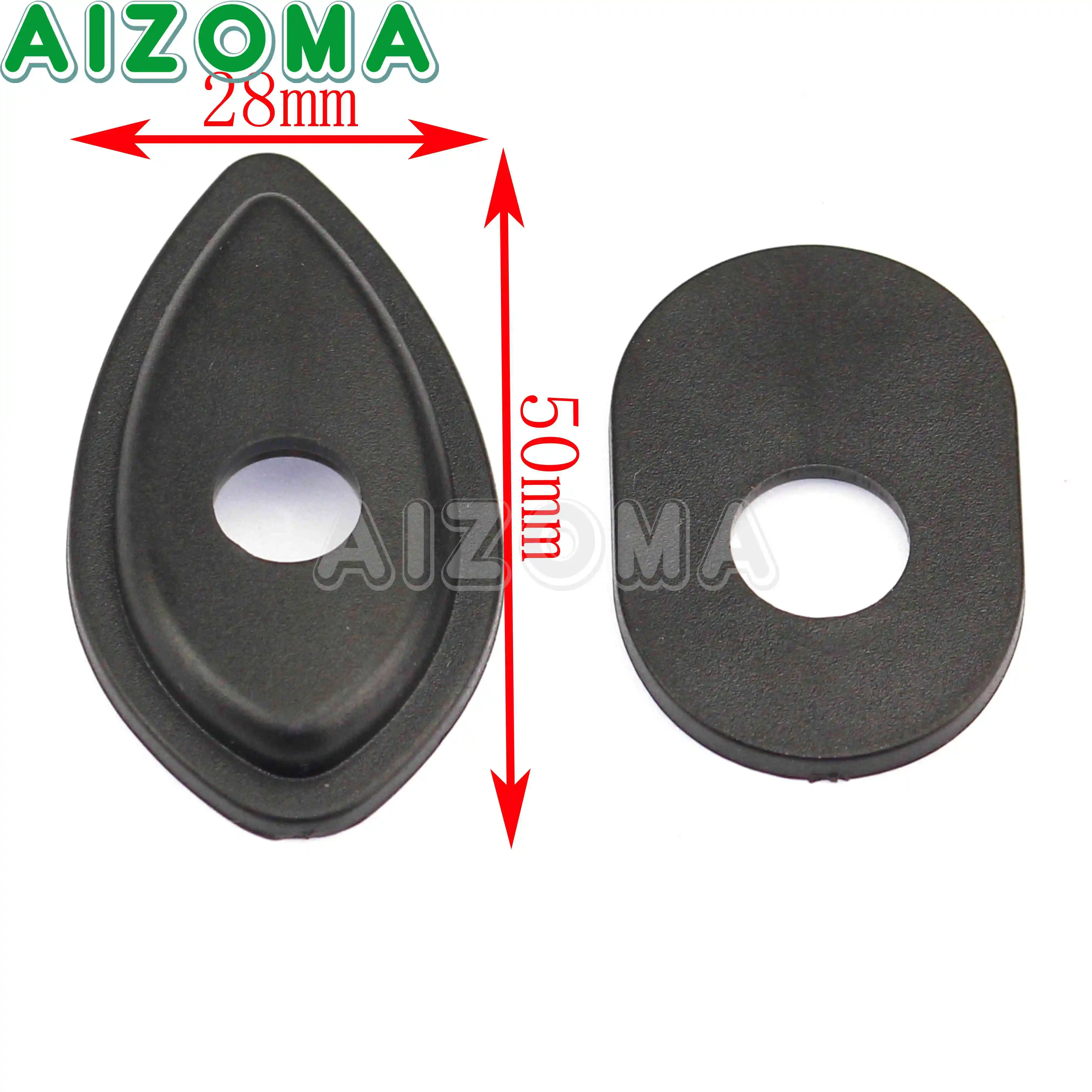 Turn Signals Indicator Adapter Spacers Plate For Honda REBEL 300 500 GROM MSX CRF250L NC700S/X/D CBR 400 500 600 650 1000 RR/F/X - view 6