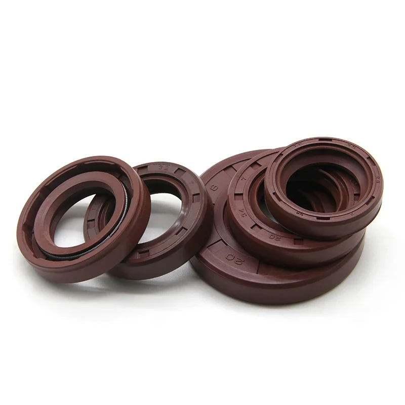 ID 20mm FKM Oil Seal TC-20*27/28/30/32/34/35/38/40/42/45/47/50/52*5/7/8/10 Fluorine Double Lip Oil Seals