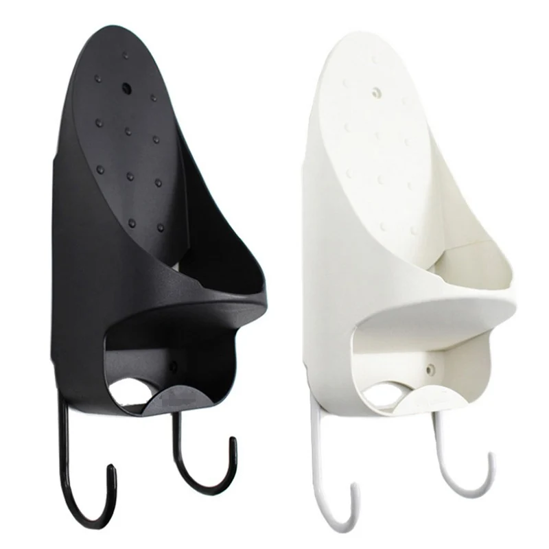 Wall Mounted Electric Iron Hanger Storage Rack Ironing Board Heat-Resistant Racks Clothes Hanging Hook Ironing Board Holder