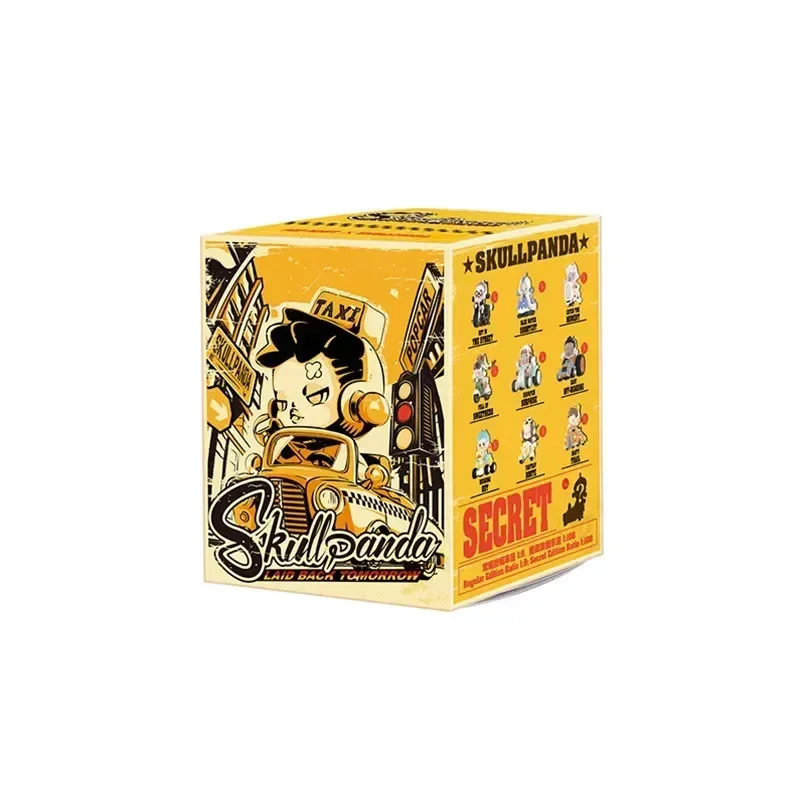 

POP MART Skullpanda Laid Back Tomorrow Series: Коллекционные фигурки-сюрпризы в закрытых коробках (Blind Box)