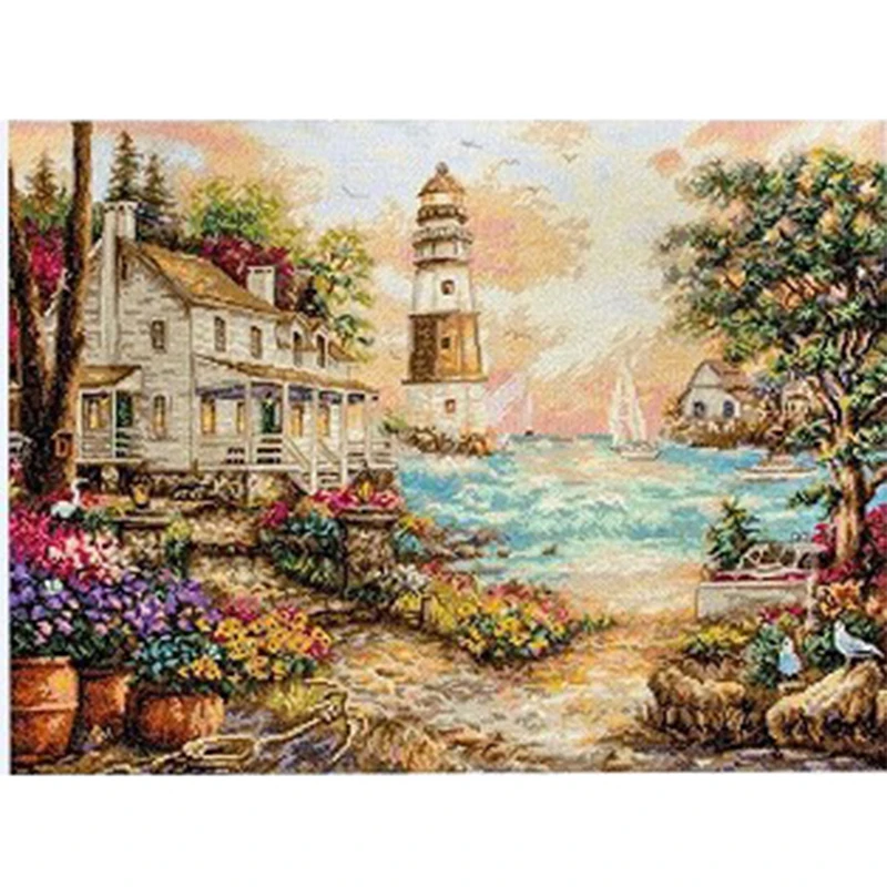 6512 Cross Stitch Kits Cross-stitch Kit Embroidery Threads For Embroidery Set Christmas Crafts For Adults Embroidery Needles DIY