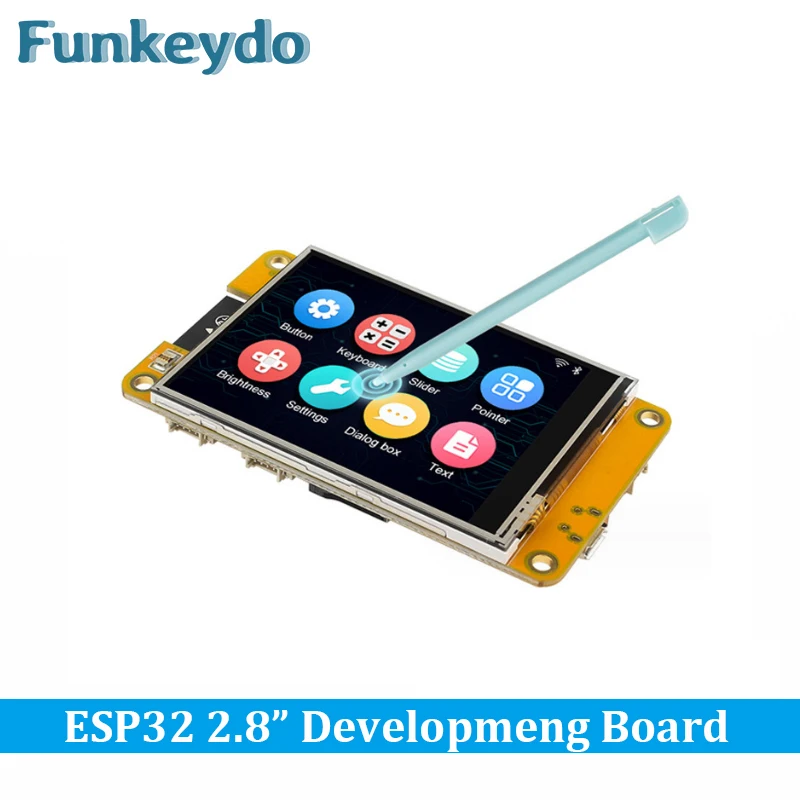 ESP32 Arduino LVGL IOT WIFI&Bluetooth Development Board 2.8" 240X320 Smart Display Screen 2.8inch LCD TFT Touchscreen Module