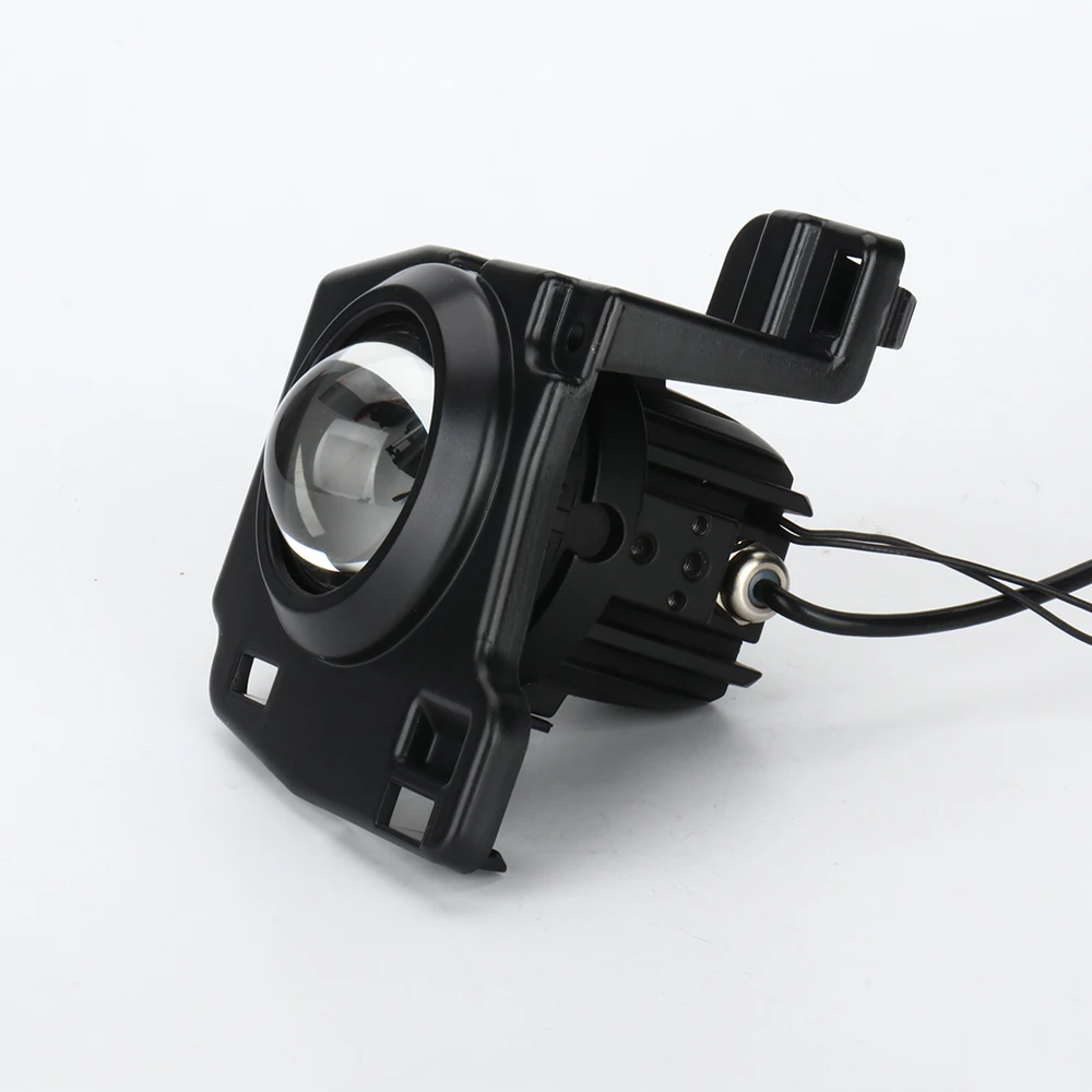 2 Inch LED Bi Projector Lens Fog Light Hi Lo Beam Lens White Yellow Super Bright Retrofit for Audi A4/S4 2019-2025 2020 2021