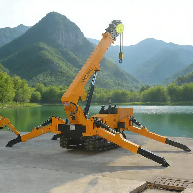 Customized 2-10 Ton Spider Crane – Small Footprint, Big Reach, Surprisingly Capable Lift, Factory Price