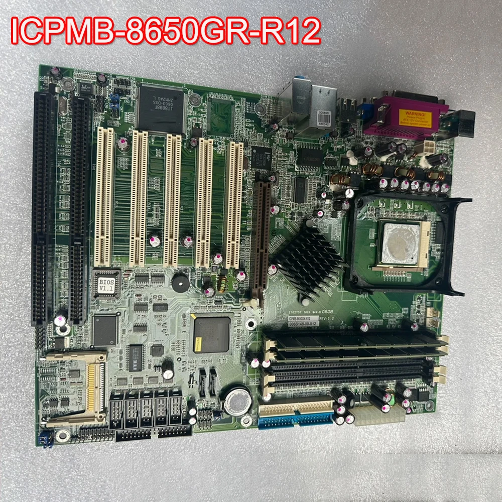 

ICPMB-8650GR-R12 REV:1.2 Материнская плата промышленного управления