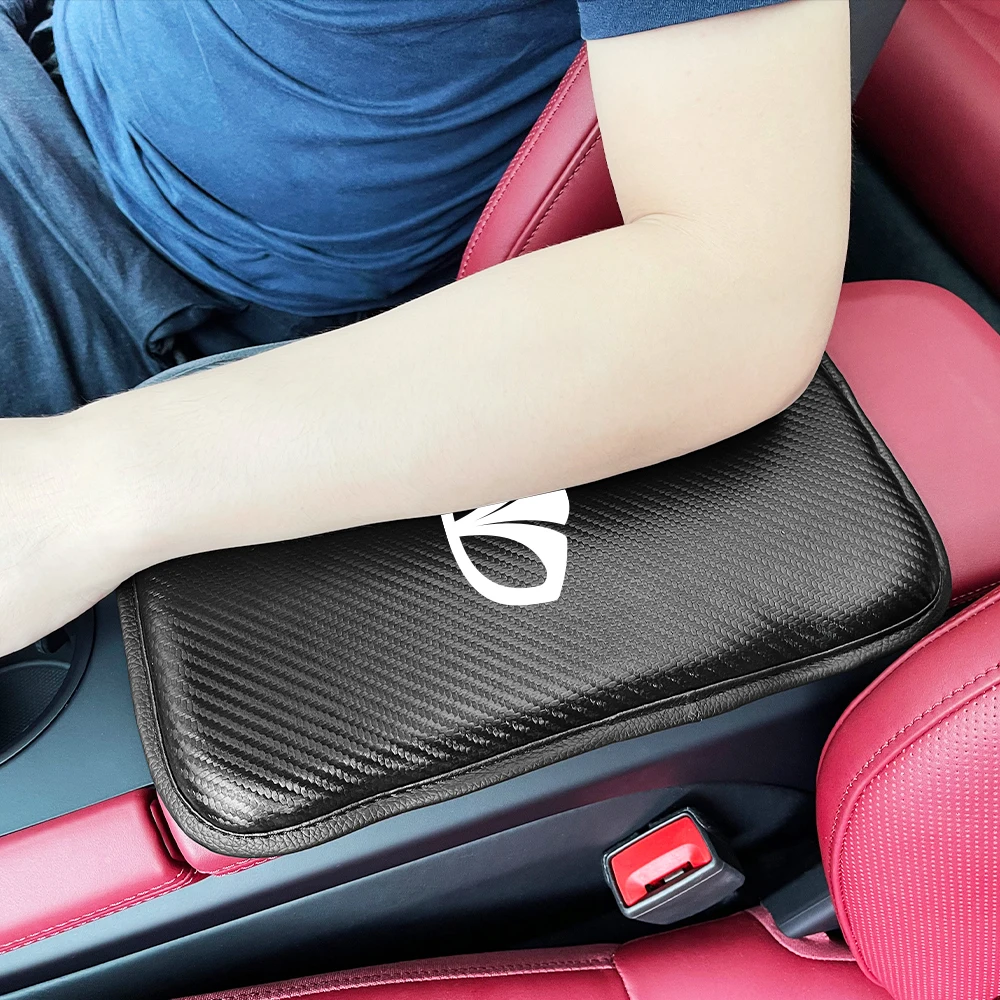 Car Armrest Cushion Cover Pad For Daewoo Matiz Nexia Lanos Kalos Gentra Nubira Espero Car Center Console Arm Rest Protection