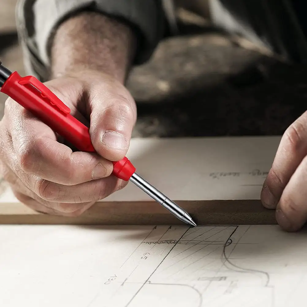 18 Pcs Replacement Refill Marker Storage Red Pencil Erasable Pens Construction Pencils Lead Carpenter