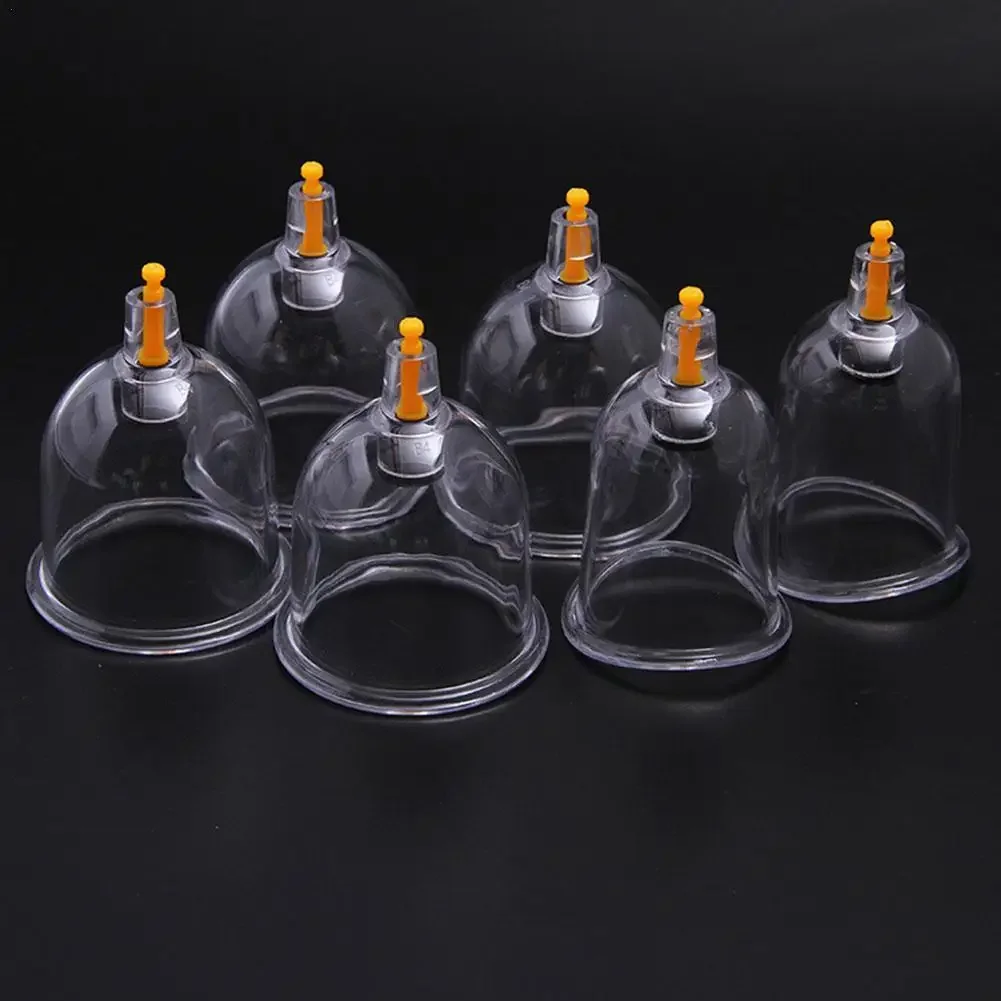 

30mm-78mm Vacuum Cupping Massage Jar Cans Chinese Medicine Physiotherapy Anti-Cellulite Suction Cups Body Massager Healthy2027