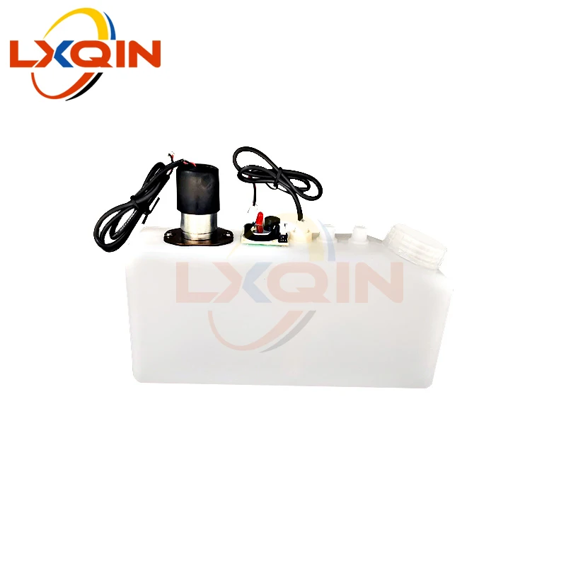 LXQIN 1200ml ink tank with Stirring Mixer level sensor alarm for Infiniti Gongzheng Crystaljet inkjet UV printer ink cartridge