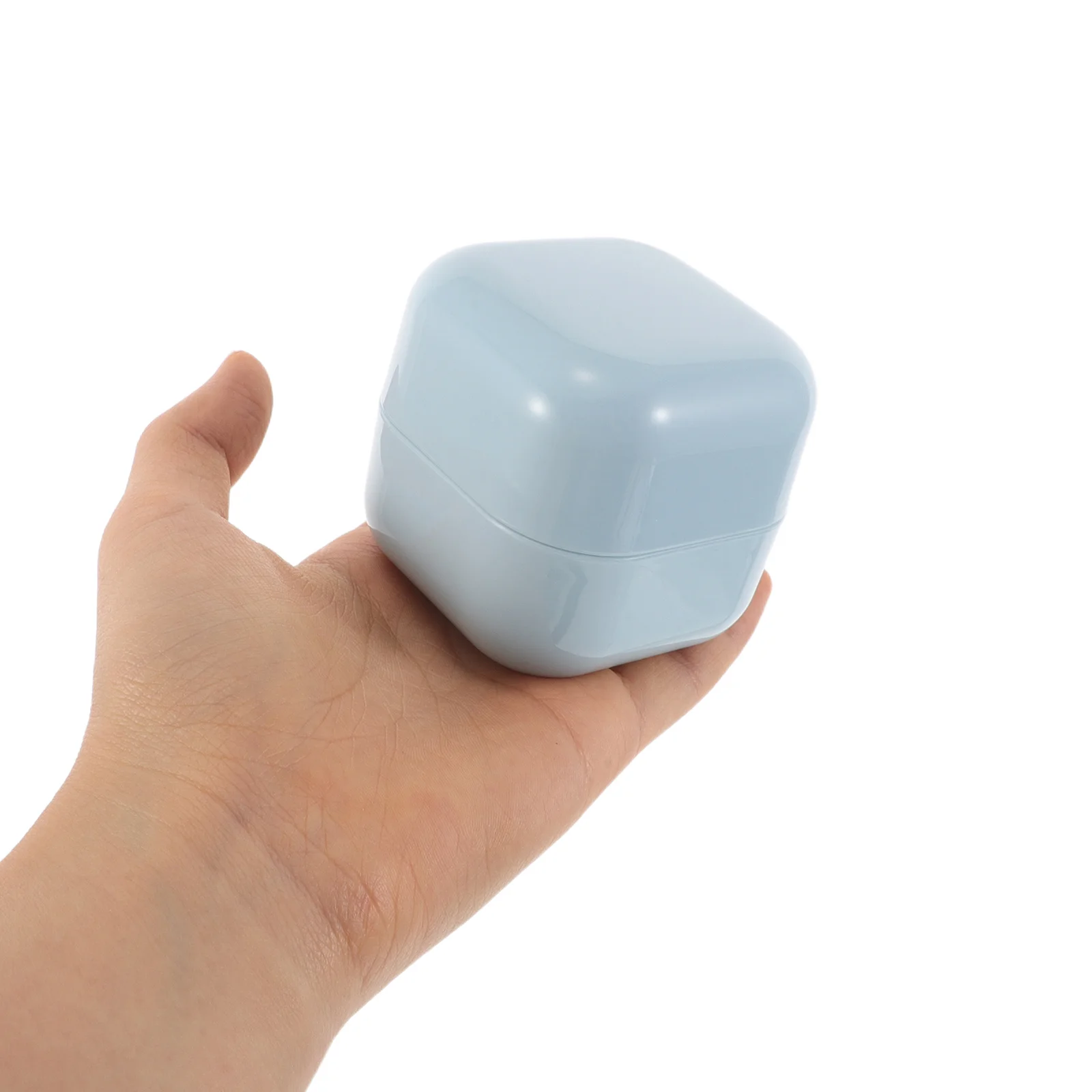 

10Pcs Double-Walled Jars 50G Refillable Leakproof Plastic Cream Containers Travel Face Cream Storage Skincare Bottles