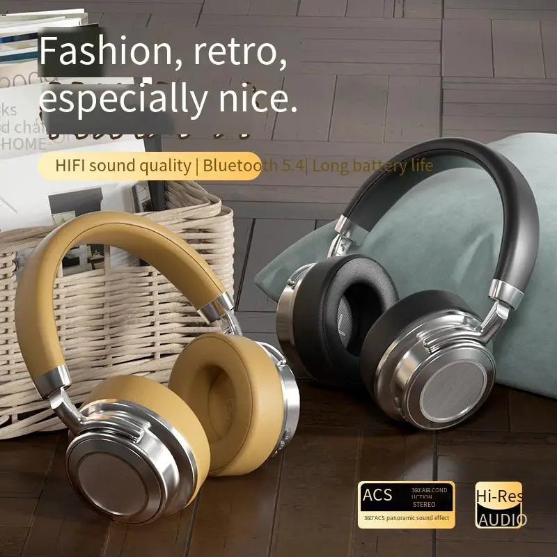 

New retro cross-border popular wireless Bluetooth headset