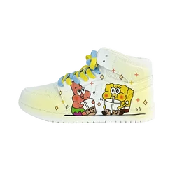 Original cartoon SpongeBob SquarePants princess cute Casual shoes scarpe sportive morbide per il regalo della fidanzata taglia EU 35-44