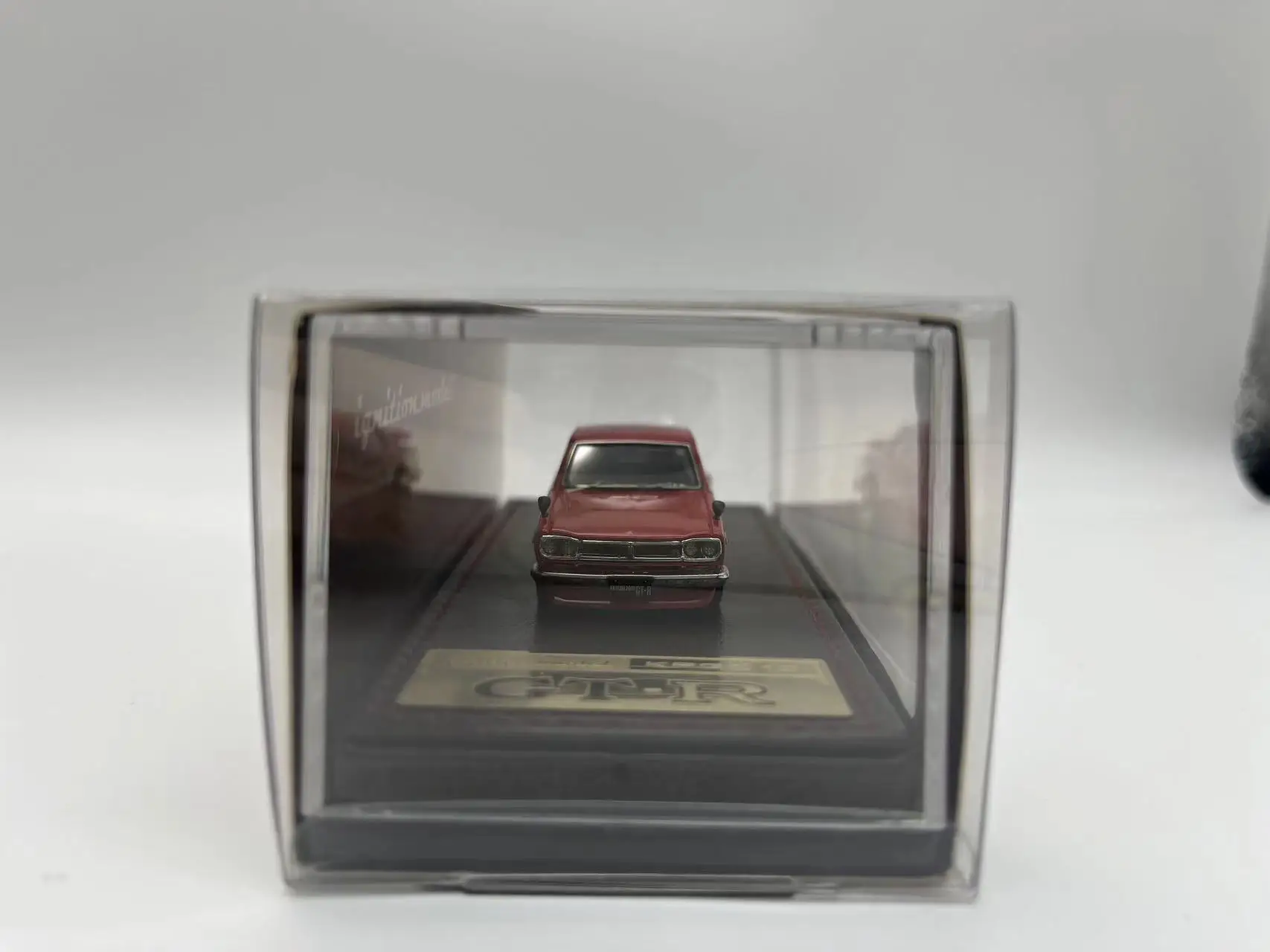 IG 1:64 Skyline 2000 KPGC10 Red JDM Simulation Limited Edition Resin Metal Static Car Model Toy Gift