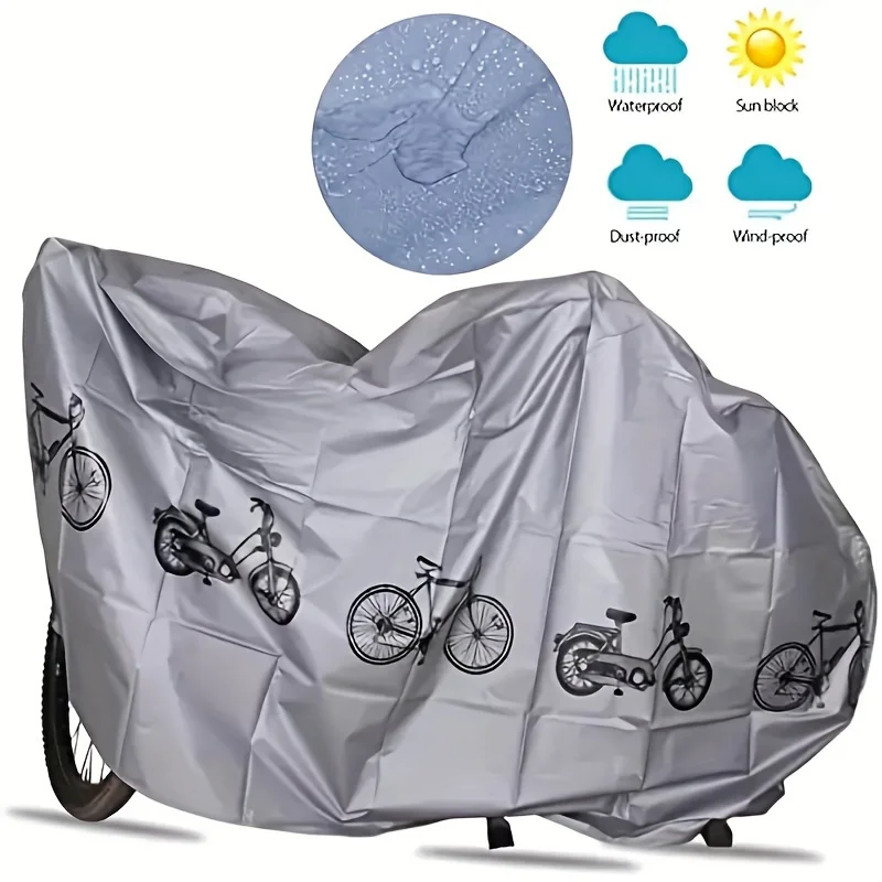 Cubierta Impermeable Para Portabicicletas – Lona 600D Para 2 Bicis Estándar En Portón Trasero, Con Correas Ajustables Y Cremallera Cubierta Impermeable Para Portabicicletas – Lona 600D Para 2 Bicis Estándar En Portón Trasero, Con Correas Ajustables Y Cremallera