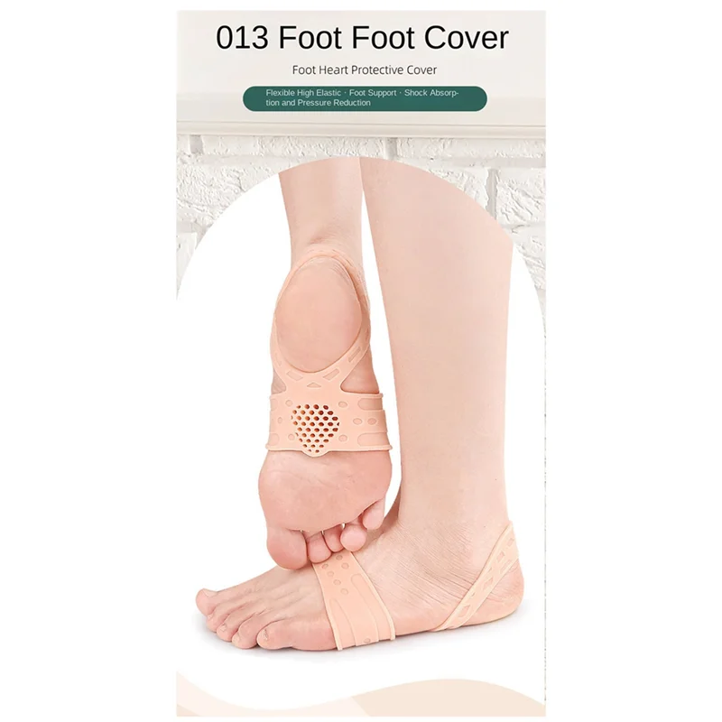 A97G واقي للقدم مع فتحات لامتصاص الصدمات، نصف وسادة ناعمة ومضادة للتآكل، حزام للقدم الشد