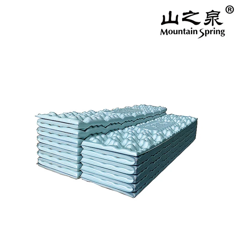 Mountain Spring C3 Ultra Light Egg-carton-like Aluminium Film Coating Mattress Sleeping Mat Rug Waterproof Keep Warm