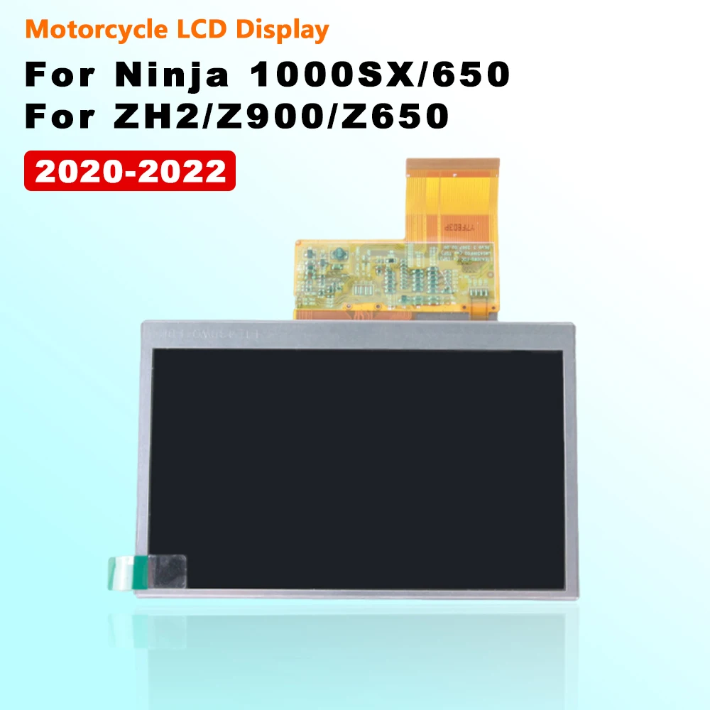 

Motorcycle LCD Display TFT Screen For Kawasaki Z900 Z650 Ninja 1000SX 650 ZH2 2020-2022 Speedometer Instrument Panel Accessories